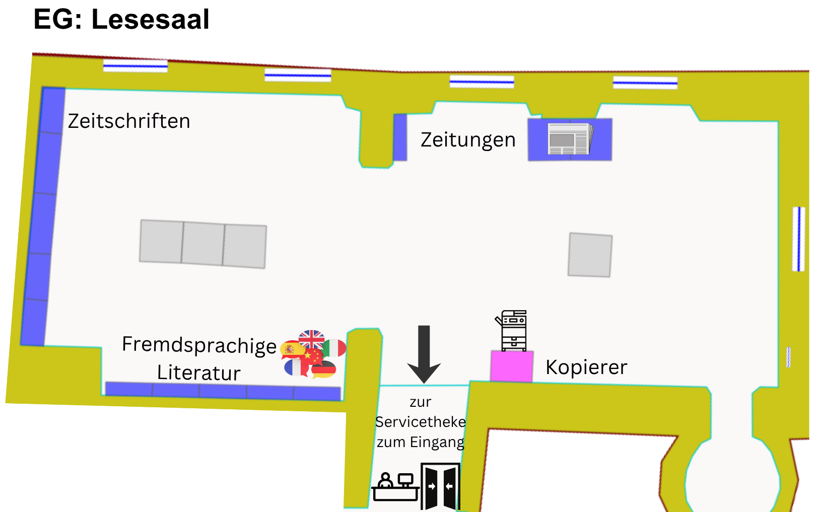 {#Lesesaal komplett}