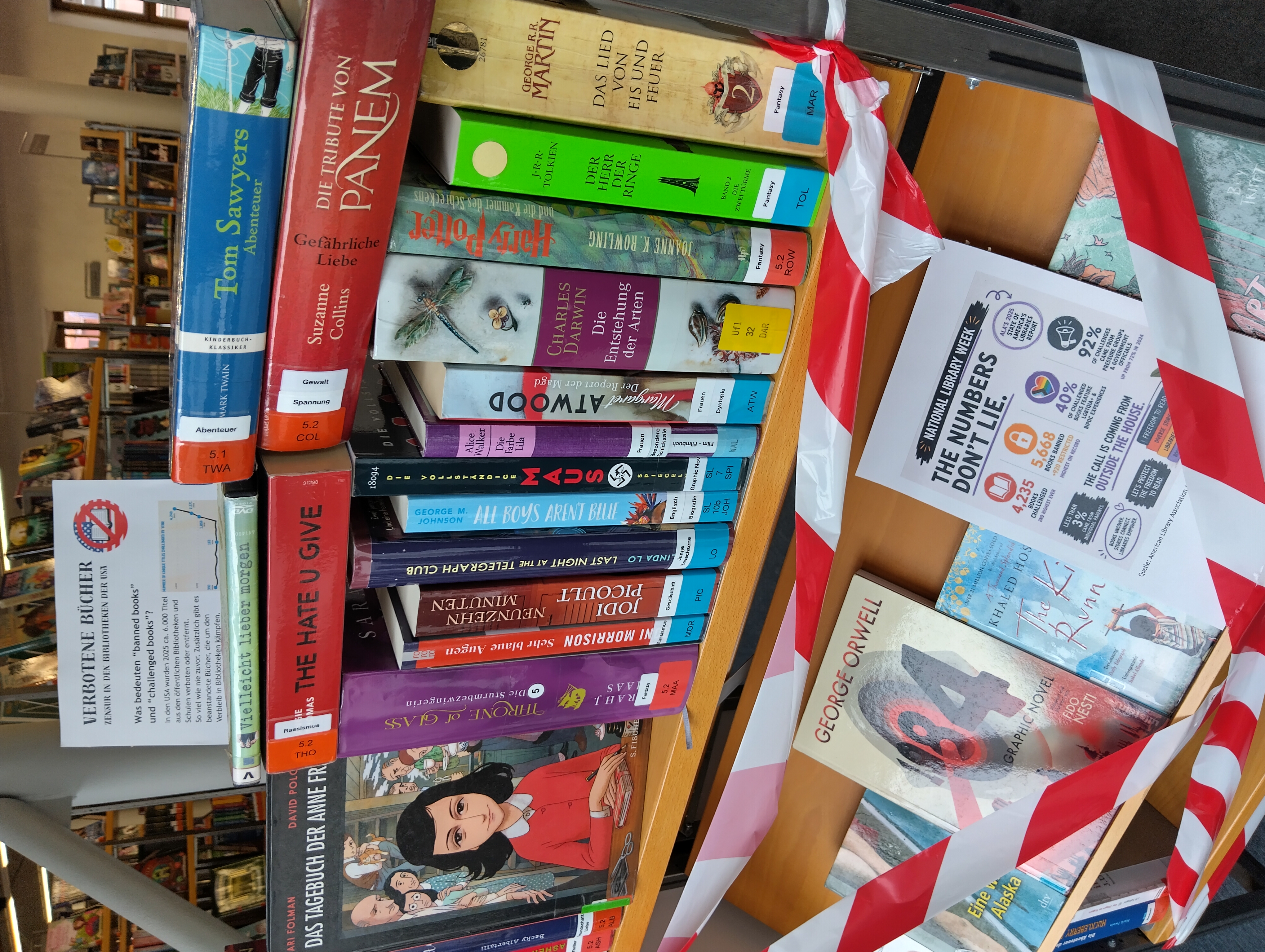 {#Verbotene B&uuml;cher-Ausstellung 2}